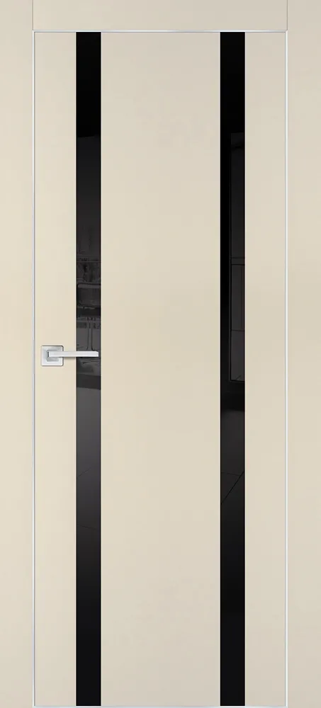 Фото Межкомнатная дверь ПХ-9  AL кромка с 4-х ст. Бежевый матовый